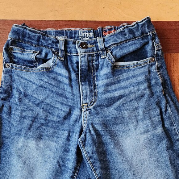 Urban Pipeline SuperFlex Straight Fit Dark Wash Jeans Size 12 - Picture 4 of 14